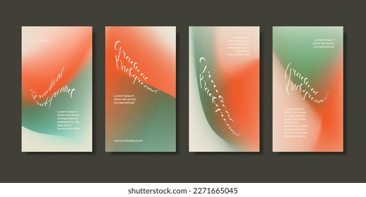 Modern trendy and simple gradient cover design template. Enhance your creative product with gradient