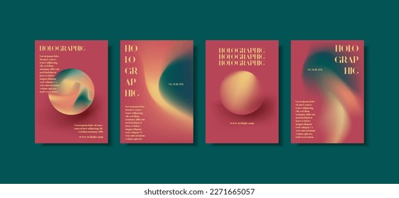 Modern trendy and simple gradient cover design template. Enhance your creative product with gradient