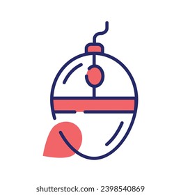 Modern and trendy style icon of mouse, ready to use icon, computer hardware
