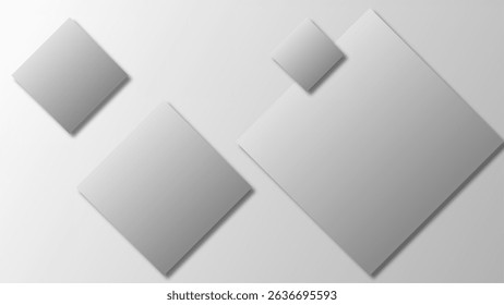Modern and trendy white grey gradient abstract background 