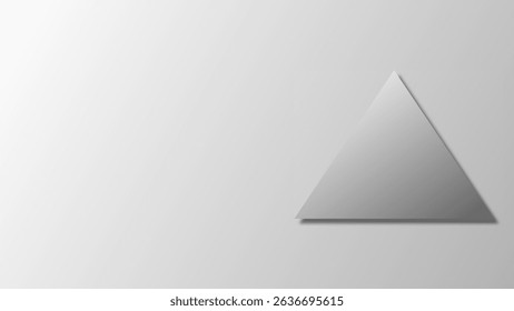 Modern and trendy white grey gradient abstract background 
