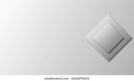 Modern and trendy white grey gradient abstract background 