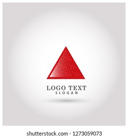 Modern Triangle & Arrow Logo. Symbol & Icon Vector Template.