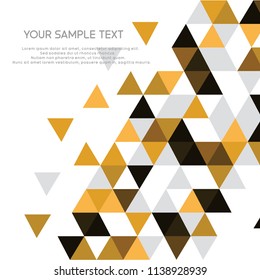 Modern Triangle Background