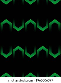 Modern triangle geometric pattern on black background