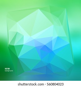 Modern triangle geometrical beautiful background. Geometric background in Origami style with colors gradient polygonal Vector illustration EPS 10 of triangles for leaflet layout, presentation template