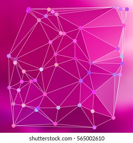 Modern triangle geometrical beautiful background. Geometric background in Origami style with gradient polygonal Vector illustration EPS 10 of triangles for leaflet layout, presentation template