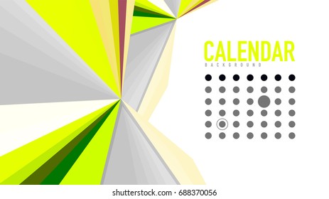 Plantilla de presentación triangular moderna. Fondo de diseño de negocio, concepto de folleto o volante o banner web geométrico