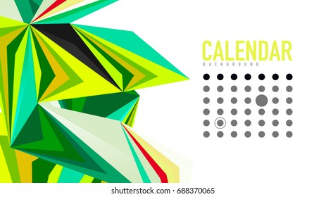 Plantilla de presentación triangular moderna. Fondo de diseño de negocio, concepto de folleto o volante o banner web geométrico