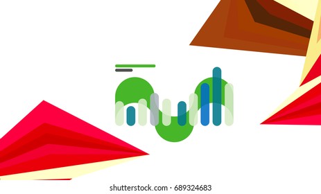 Moderne Dreieck-Präsentationsvorlage. Hintergrund für Geschäftsdesign, Broschüre oder Flyer-Konzept oder geometrischer Webbanner