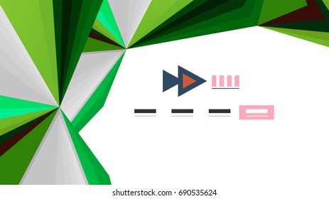 Modern triangle presentation template. Business design background, brochure or flyer concept or geometric web banner