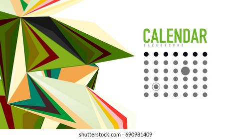 Plantilla de presentación triangular moderna. Fondo de diseño de negocio, concepto de folleto o volante o banner web geométrico