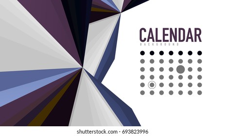 Modern triangle presentation template. Business design background, brochure or flyer concept or geometric web banner