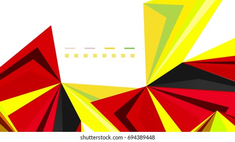 Modern triangle presentation template. Business design background, brochure or flyer concept or geometric web banner