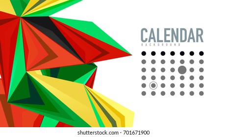 Moderne Dreieck-Präsentationsvorlage. Hintergrund für Geschäftsdesign, Broschüre oder Flyer-Konzept oder geometrischer Webbanner