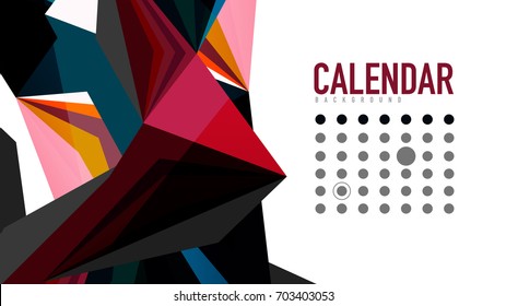 Plantilla de presentación triangular moderna. Fondo de diseño de negocio, concepto de folleto o volante o banner web geométrico
