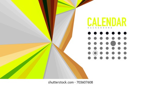 Modern triangle presentation template. Business design background, brochure or flyer concept or geometric web banner