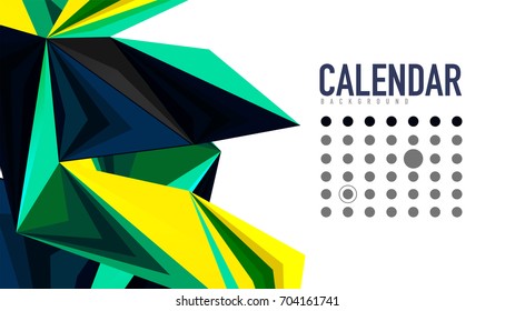 Moderne Dreieck-Präsentationsvorlage. Hintergrund für Geschäftsdesign, Broschüre oder Flyer-Konzept oder geometrischer Webbanner