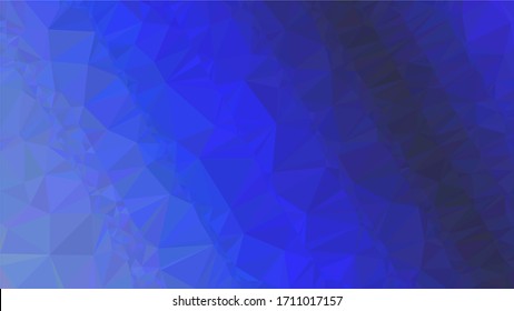 fondo/fondo de triángulos modernos para sitios/blogs con una paleta azul de colores