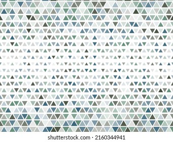 Modernos triángulos de fondo medio tono. Las formas triangulares fundidas cubren el fondo. Triángulos aleatorios formas de semitono.
