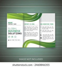 Modern Trifold Business Brochure, Brochure Design, Brochure Template, Creative Tri-fold, Corporate Tri-Fold Brochure Template