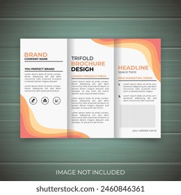 Modern Trifold Business Brochure, Brochure Design, Brochure Template, Creative Tri-fold, Corporate Tri-Fold Brochure Template