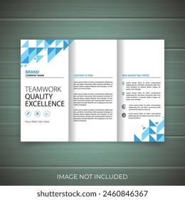 Modern Trifold Business Brochure, Brochure Design, Brochure Template, Creative Tri-fold, Corporate Tri-Fold Brochure Template