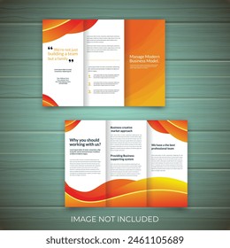 Modern Trifold Business Brochure, Brochure Design, Brochure Template, Creative Tri-fold, Corporate Tri-Fold Brochure Template