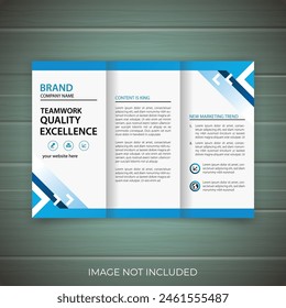 Modern Trifold Business Brochure, Brochure Design, Brochure Template, Creative Tri-fold, Corporate Tri-Fold Brochure Template