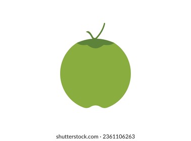 Modern tropical coconut logo design, Vector design template