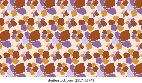 Patrón floral sin costuras tropical moderno. Texturas vintage de flores para fondos, Fondos de pantalla, textiles y moda.