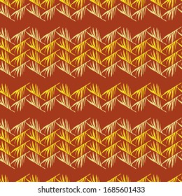 Modern Tropical Vector Seamless Pattern. Fine Summer Fashion. Doodle Floral Background. Elegant Male Shirt Female Dress Texture. Dandelion Banana Leaves Feather Monstera Tropical Seamless Pattern.