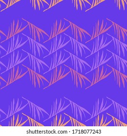 Modern Tropical Vector Seamless Pattern. Painted Floral Background. Monstera Dandelion Feather Banana Leaves Tropical Seamless Pattern. Fine Summer Fabrics. Beautiful Male Shirt Female Dress Texture.