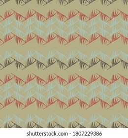 Modern Tropical Vector Seamless Pattern. Monstera Banana Leaves Dandelion Feather Tropical Seamless Pattern. Fine Summer Fabrics. Painted Floral Background. Beautiful Male Shirt Female Dress Texture.