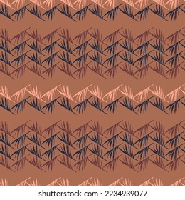 Modern Tropical Vector Seamless Pattern. Fine Summer Fashion. Beautiful Male Shirt Female Dress Texture. Feather Monstera Banana Leaves Dandelion Tropical Seamless Pattern. Doodle Floral Background.