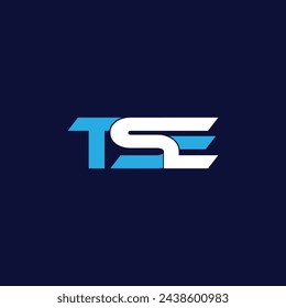 modern tse latter logo design