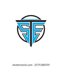 Modern TSE letter logo with a sleek, professional design perfect for businesses or personal branding. Ideal for technology, corporate, or creative industries. Vector format, fully scalable.
