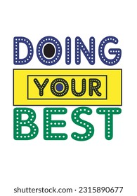Modern T-shirt design creative text and vector.