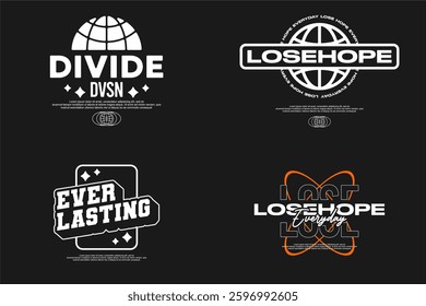 modern tshirt design template assets	