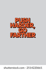 Modern t-shirt typography design template