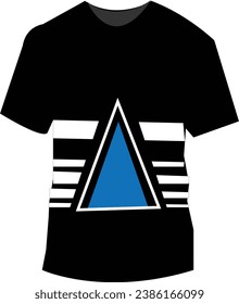 Modern t-shirt vector type icon