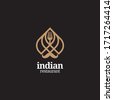 indian restaurant logo