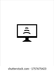 modern tv icon,vector best flat icon.