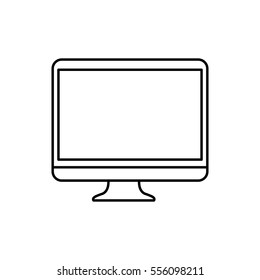 Modern tv technology icon vector illustration graphic design
