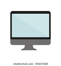 Modern tv technology icon vector illustration graphic design