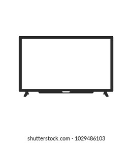 Modern TV Vector Icon