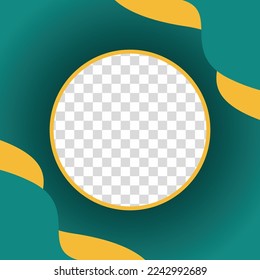 Modern twibbon is easy to use just add your photo and apply it on all social media post