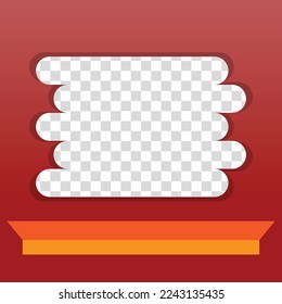 Modern twibbon is easy to use just add your photo and apply it on all social media post