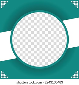 Modern twibbon is easy to use just add your photo and apply it on all social media post