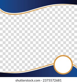 Modern twibbon is easy to use just add your photo and apply it on all social media post
